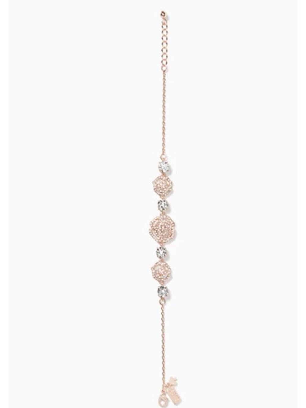 Kate Spade Crystal Rose Bracelet O0RU2462 Clear/Rose Gold - Picture 3 of 3